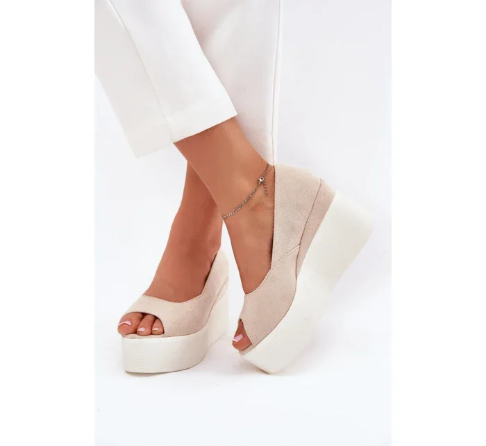 Bota na klínech model 215009 Step in style Bota na klínech model 215009 Step in style