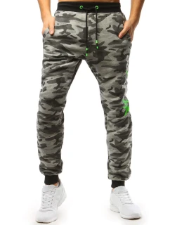 Pánské světle šedé teplákové kalhoty moro model 21964099 - FashionStreet