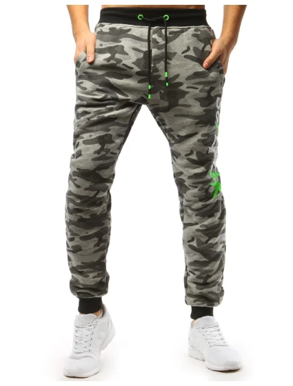 Pánské světle šedé teplákové kalhoty moro model 21964099 - FashionStreet