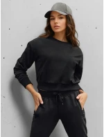 Dámská klasická černá mikina FashionStreet BY1526