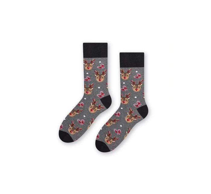 Pánské vánoční ponožky model 21327636 4146 - Steven Pánské vánoční ponožky model 21327636 4146 - Steven