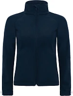 B&C Hooded Softshell /women Dámská 3-vrstvá softshellová bunda s kapucí 01.0937 navy