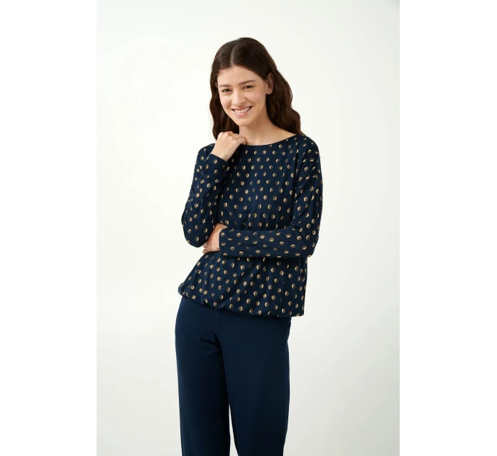 Vamp - Pyžamo se zlatým potiskem 21013 - Vamp