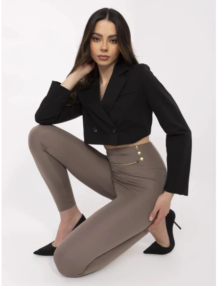 Legíny CLM LG 1382.01P hnědé Legíny CLM LG 1382.01P hnědé