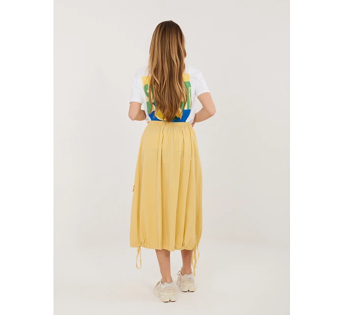 Spódnica IT SD model 22042590 jasny żółty - FPrice