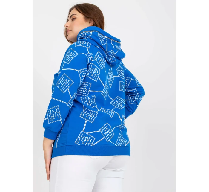 Dámská mikina RV BL 7566.69P tmavě modrá