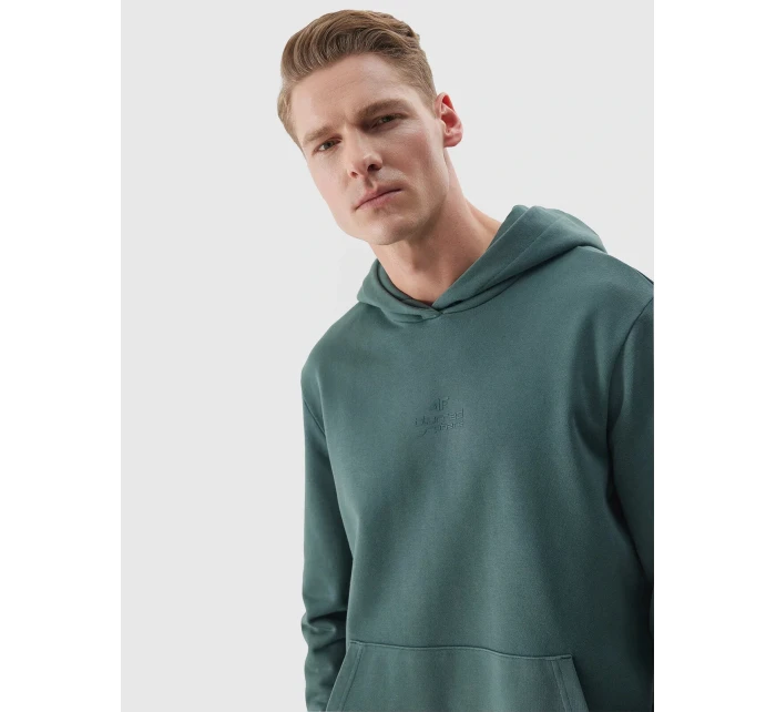Pánská mikina s kapucí 4F - zelená Pánská mikina s kapucí 4F - zelená
