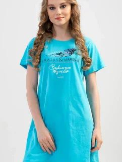 Dámská noční košile s krátkým rukávem model 17613386 - Vienetta