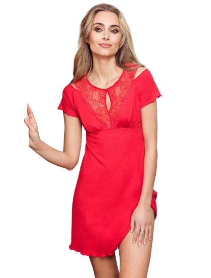 Noční košile Naomi red - ELDAR