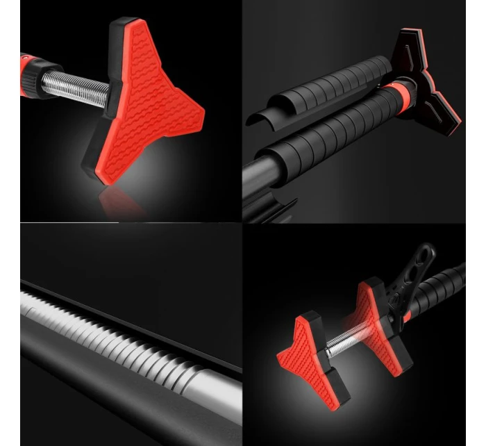 Posilovací tyč HMS DD401 s rovnou šířkou 98-133 cm Posilovací tyč HMS DD401 s rovnou šířkou 98-133 cm