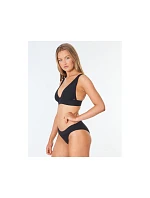 Plavková podprsenka RIP CURL Premium Surf Deep V černá Plavková podprsenka RIP CURL Premium Surf Deep V černá
