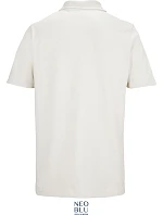 Unisex piqué polo z těžké bavlny dusty beige model 22442385 - NEOBLU Unisex piqué polo z těžké bavlny dusty beige model 22442385 - NEOBLU