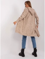 Cardigan BA SW 8026.93P tmavě lila