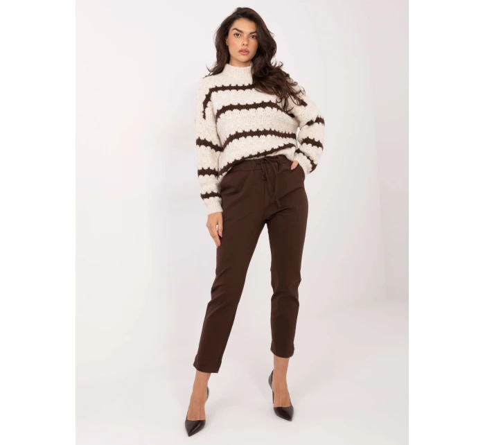 Kalhoty IT SP FL7690.64 tmavě hnědé Kalhoty IT SP FL7690.64 tmavě hnědé