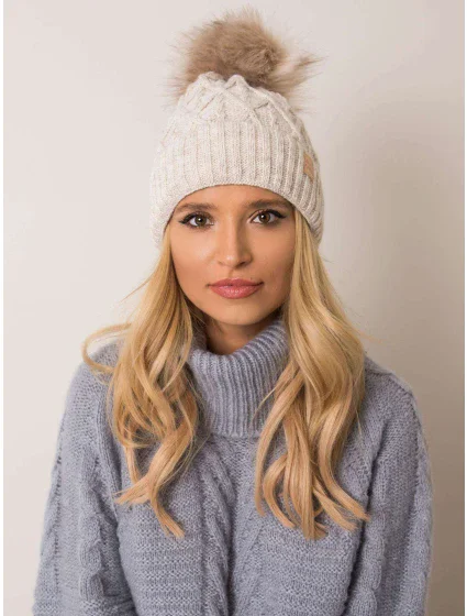 Dámská čepice 9.74 béžová