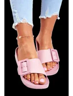 Dámské elegantní pantofle Big Star - růžové Dámské elegantní pantofle Big Star - růžové