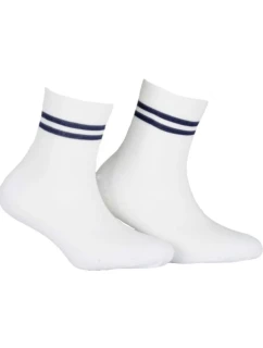 TENKÉ PONOŽKY BARVA 6-11 LET DÍVKY BÍLÉ 30-32