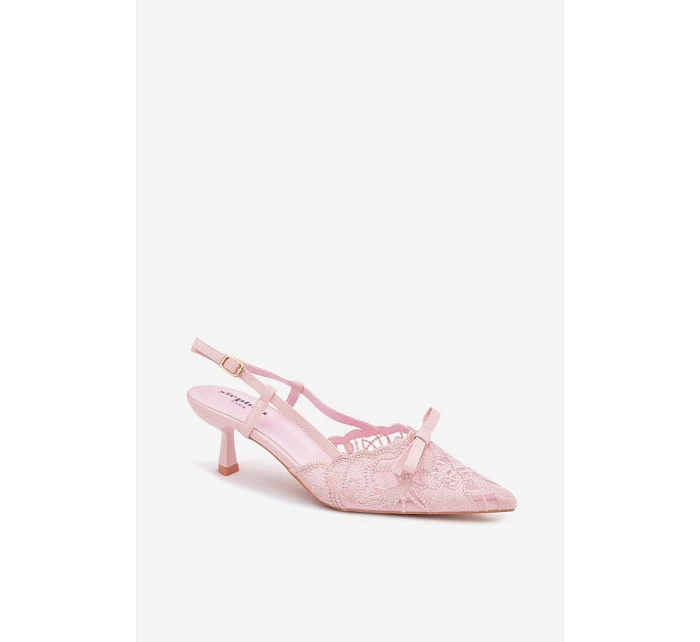 Sandály na podpatku  model 226927 Step in style