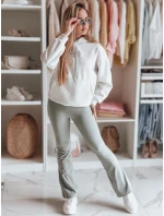 Dámská mikina oversize MINMIN LOVE šedá FashionStreet BY1496