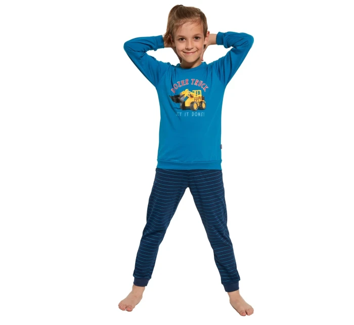 Chlapecké pyžamo 478/117  Dozer truck - CORNETTE