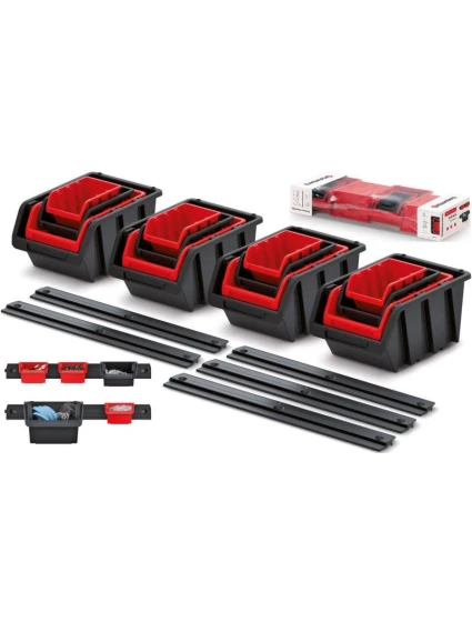 SADA DÍLENSKÝCH ZÁSOBNÍKŮ 16KS KISTENBERG