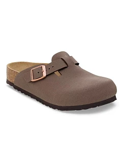 Birkenstock clogs BOSTON KIDS BS 1030809 MOCCA (úzká šířka) dětské