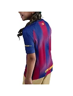 Dětské tričko Nike FC Barcelona 2025/26 Match Home, tmavě modré a vínové, HJ5216 456