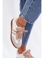 Dámské nízké tenisky Bílá-Růžová Loredis