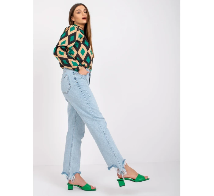 Halenka DHJ BZ 15256.53P černozelená Halenka DHJ BZ 15256.53P černozelená