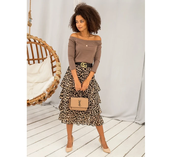 Halenka RV BZ 4692.99 hnědá Halenka RV BZ 4692.99 hnědá