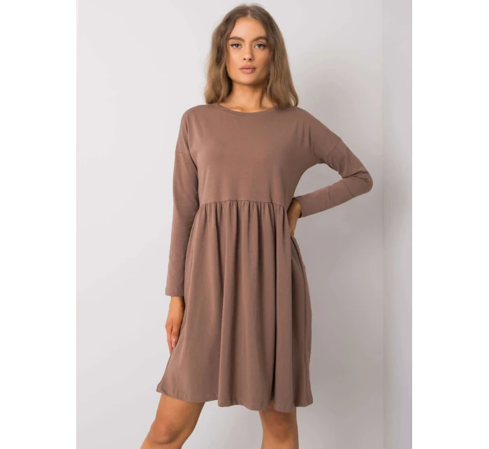 Šaty RV SK 5889.41P hnědá