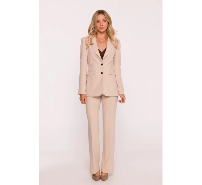 S417 Blejzr s laclem - béžový