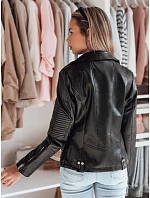 BIKEROSS dámská přechodná bunda ramones černá FashionStreet TY4790