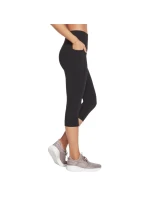 Skechers Go Walk Capri Short s vysokým pasem W2CP2-BLK Black XS