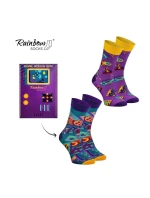 Duhové ponožky pro  2 páry model 21606825 - ZOOKSY/RAINBOW SOCKS