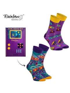 Duhové ponožky pro  2 páry model 21606825 - ZOOKSY/RAINBOW SOCKS