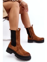 Dámské boty na zip Camel model 21638933 - EVENTO