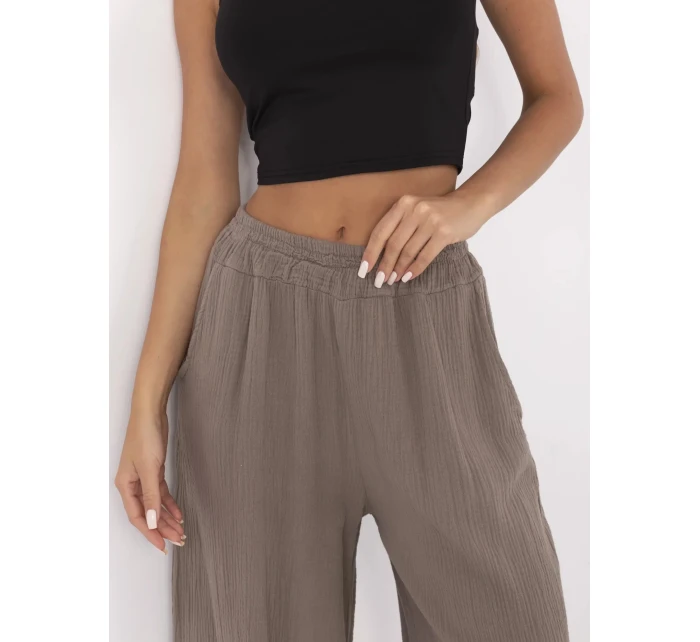 Kalhoty MI SP 2563.84 hnědé