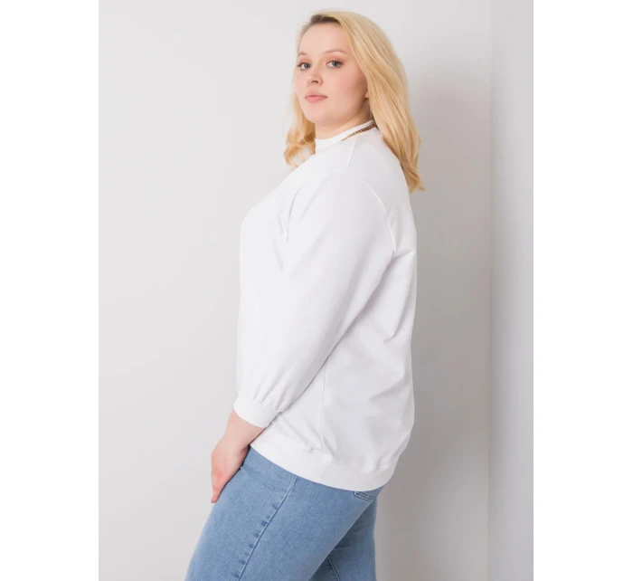 Mikina RV BL 6299.11 bílých