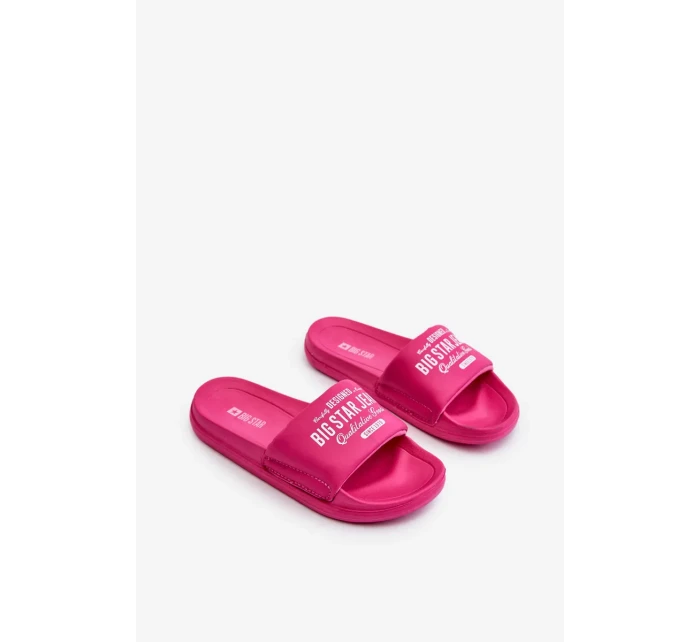 Dětské pěnové pantofle Big Star Růžové Dětské pěnové pantofle Big Star Růžové