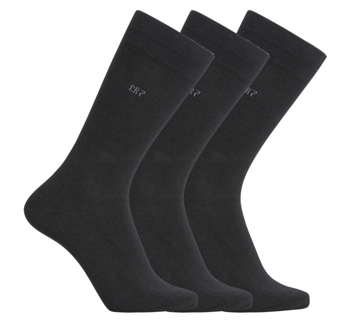 Ponožky vysoké 3 páry 8170-80-900 černá - CR7
