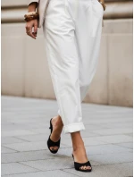 Dámské semišové žabky černé FashionStreet ZY1388