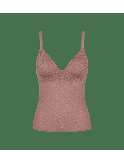 sloggi ZEROFeelBliss THE UP PushUpShirt - Cacao - SLOGGI Cacao - SLOGGI