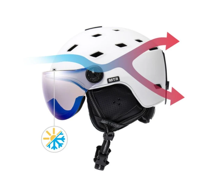 Lyžařská helma Glide L cm model 21484979 - Meteor