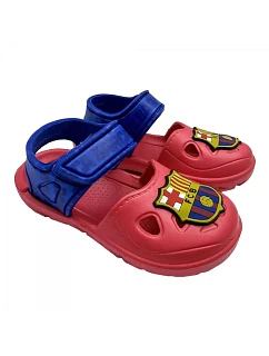 Dětské sandály na suchý zip model 22193070 - FC BARCELONA