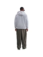Pánská mikina s kapucí Club BB FZ Hoodie white  pánské model 22202537 - NIKE