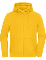 Daiber 8043 Těžká unisex oversize mikina s kapucí 02.8043 sunflower