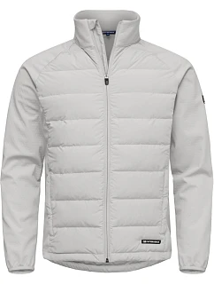 Cutter & Buck Oak Harbor Jacket Men Pánská hybridní bunda 68.1452 silver