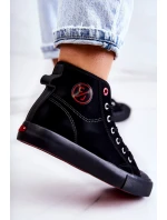 Dámské vysoké tenisky Cross Jeans JJ2R4055C černá