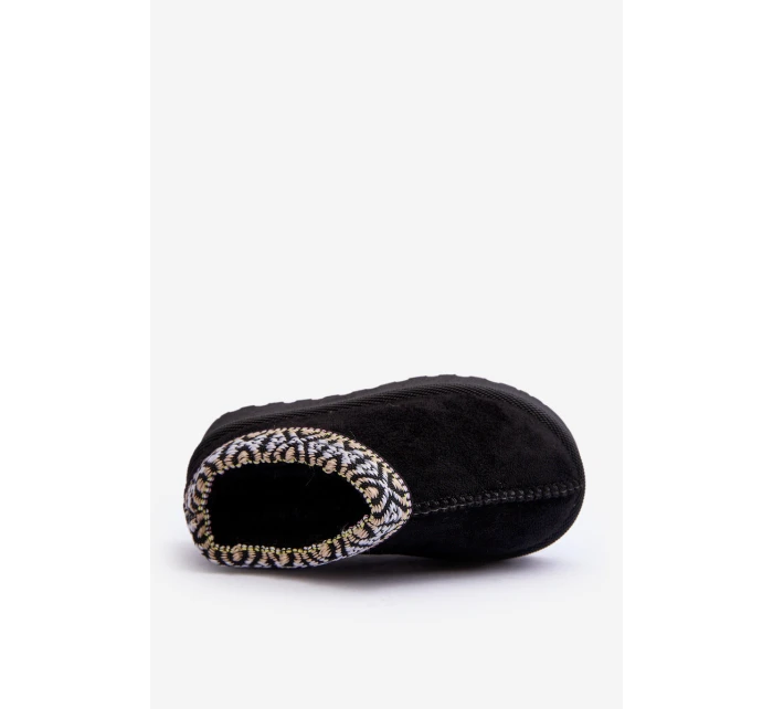 Dětské Nastavitelné Boty Oceněné Černé Olivane